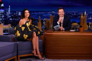 Gorgeous Kendall Jenner in The Tonight Show Starring Jimmy Fallon