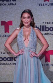 Lovely Carla Medina in a Edgar Lozzano Dress at The 2021 Billboard Latin Music Awards