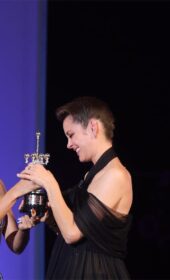 Penelope Cruz Presents Marion Cotillard the Donostia Award at 2021 San Sebastian Film Festival