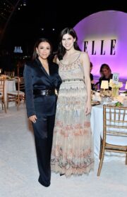 Alexandra Daddario Wore Chic Dress at 27th Annual ELLE Women in Hollywood Celebration in LA