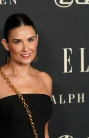 Demi Moore Wore Schiaparelli dress at Elle’s 2021 Women in Hollywood Celebration
