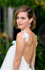 Ravishing Emma Watson in a Backless Dress at The 2021 Earthshot Prize Awards