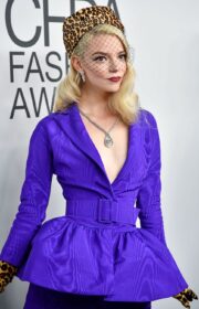 Anya Taylor-Joy in Oscar de la Renta at the 2021 CFDA Fashion Awards