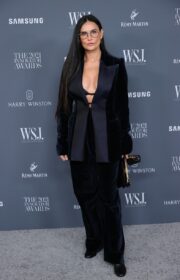 Demi Moore Wore Fendi Suit to WSJ's 2021 Innovator Awards