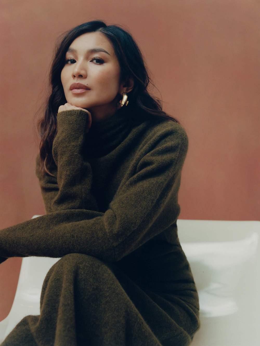 Gemma Chan Super Stylish in Net-A-Porter Magazine November 2021