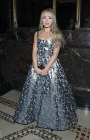 Gorgeous Sabrina Carpenter in Silver Dress at ACE Awards 2021