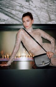 Hailey Bieber Gorgeous In Jimmy Choo's Winter 2021 Campaign