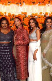 Priyanka Chopra Jonas in Floral Lehenga at Mindy Kaling’s Pre Diwali Bash 2021