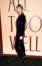 Taylor Swift in Etro Dress at the ‘All Too Well’ New York Premiere