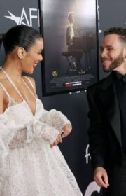 Vanessa Hudgens Red Carpet Debut with Boy Friend Cole Tucker at 2021 AFI Fest Opening Night Gala
