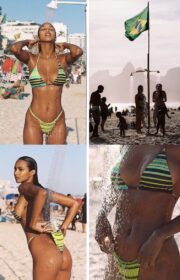 Lais Ribeiro in a Hot Bambaswim Swimwear Photoshoot 2021 (Part 2)
