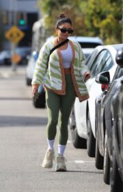Vanessa Hudgens Gym Outfit in West Hollywood, December 2021