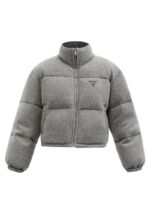 Prada Wool and Cashmere Puffer Jacket
