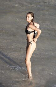 Alexis Ren in a Sexy Thong Bikini in St. Barts Beach- January 7, 2022