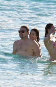 Leonardo DiCaprio and Girlfriend Camila Morrone Romantic PDA in St. Barts