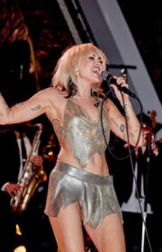 Miley Cyrus' Wardrobe Malfunction at New Year's Eve Party in Miami