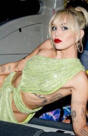Miley Cyrus' Wardrobe Malfunction at New Year's Eve Party in Miami