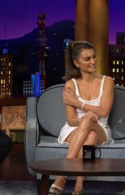 Penelope Cruz & Jessica Chastain Promoting The 355 at The Late Late Show