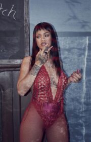 Racy Rihanna Hot in Savage X Fenty Valentine's Day Collection 2022