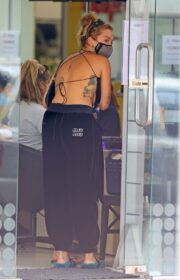 Rita Ora Backless Street Style at Double Bay in Sydney - 01/07/2022