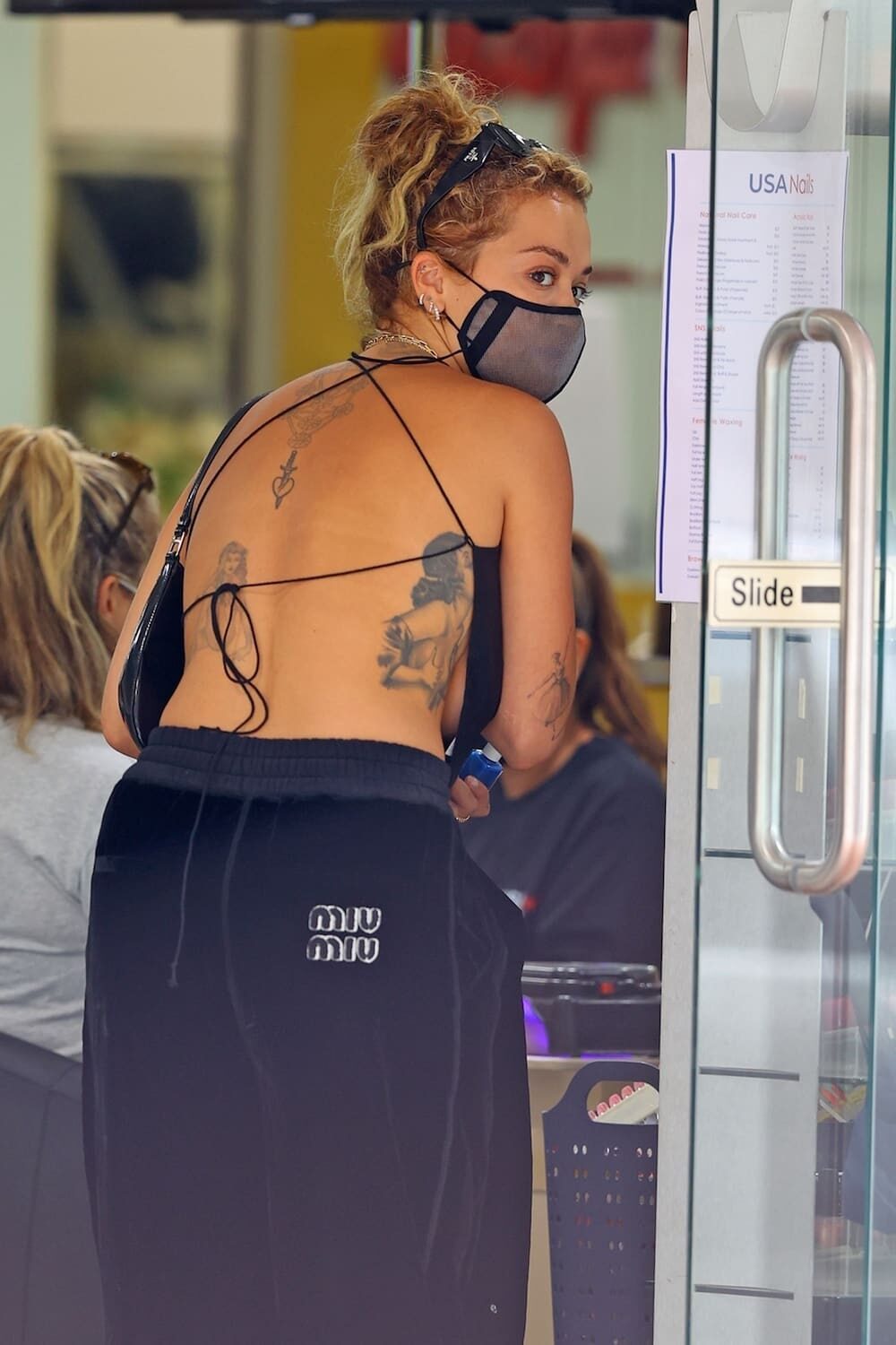 Rita Ora Backless Street Style at Double Bay in Sydney – 01/07/2022