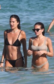 Thylane Blondeau Incredible Beach Body in Bikini at Miami Beach 2021