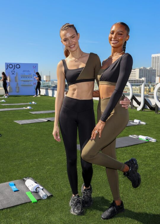 Josephine Skriver & Jasmine Tookes at the launch of their brand JOJA 2022