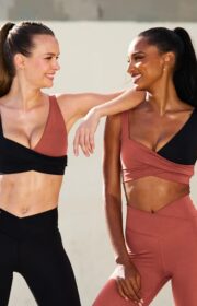 Josephine Skriver & Jasmine Tookes Sensual Photoshoot for Joja Activewear 2022