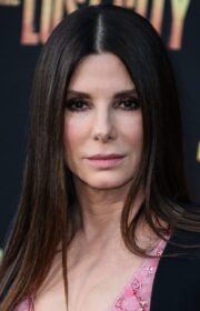 Sandra Bullock in Elie Saab Dress at ‘The Lost City’ LA Premiere & After Party 2022