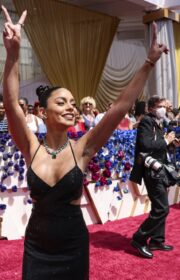 Oscars 2022: Sexy Vanessa Hudgens in Michael Kors Dress at 94th Academy Awards