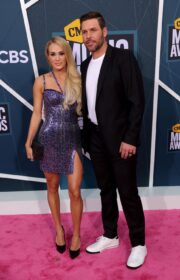 2022 CMT Music Awards: Sparkling Carrie Underwood in a Dolce & Gabbana Dress