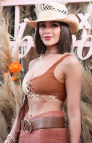 Coachella 2022: Alluring Olivia Culpo in Racy Bra Top at Revolve Festival