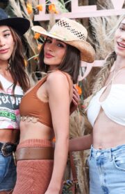 Coachella 2022: Alluring Olivia Culpo in Racy Bra Top at Revolve Festival