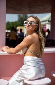 Coachella 2022: Gorgeous Peyton List in Two Fab Outfits at Revolve Festival