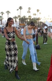 Coachella 2022: Stunning Jasmine Tookes and Shanina Shaik Have Fun Together