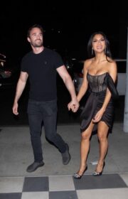 Nicole Scherzinger Sexy Night Out Style in Los Angeles with Thom Evans 2022