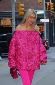 Prince’s Trust Gala 2022 Red Carpet: Gigi Hadid in Bright Pink Valentino Dress