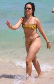 Racy Hot Camila Cabello in a Skimpy Bikini in Miami Beach - April 2022
