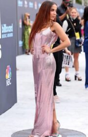 Billboard Music Awards 2022: Anitta in Sparkling Pink Fendace Dress