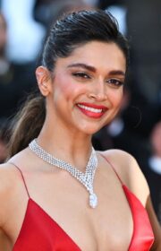 Cannes 2022: Deepika Padukone in Hot Red Louis Vuitton Dress for Armageddon Time Premiere