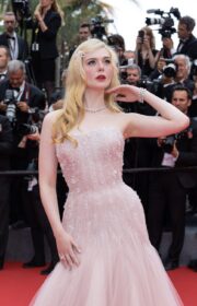 Cannes Film Festival 2022: Elle Fanning in Armani Prive Dress for ‘Top Gun: Maverick’ Premiere