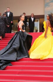 Cannes Film Festival 2022: Jasmine Tookes in Tony Ward Dress for ‘Top Gun: Maverick’ Premiere