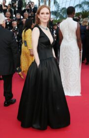 Cannes Film Festival 2022 Red Carpet: Julianne Moore in Bottega Veneta Dress for Opening Ceremony