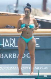 Draya Michele Rocks a Sexy Bikini and Swimsuit at Her Barbados Vacation 2022