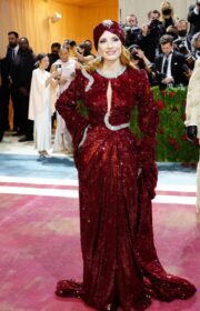 Met Gala 2022: Amazing Jessica Chastain in Red Gucci Dress