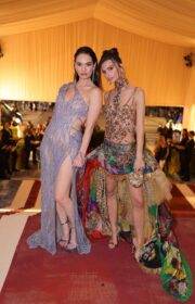 Met Gala 2022: Glowing Lily James in See Through Atelier Versace Dress