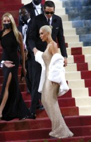 Met Gala 2022: Kim Kardashian in Vintage Bob Mackie’s Marilyn Monroe Custom Gown