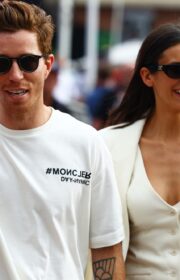 Nina Dobrev and Boyfriend Shaun White at 2022 Monaco F1 Grand Prix