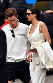 Nina Dobrev and Boyfriend Shaun White at 2022 Monaco F1 Grand Prix