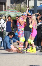 Barbie Movie Set Photos: Margot Robbie and Ryan Gosling